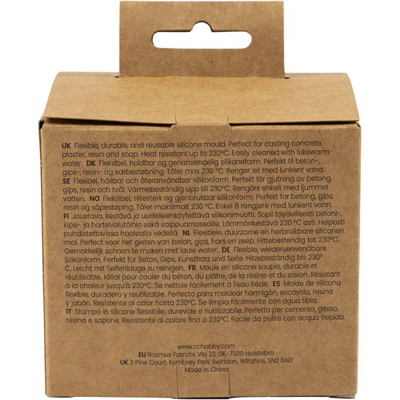 St&oslash;beform, Havtema, H: 1,2 cm, L: 4-6 cm, 6 stk./ 1 pk.