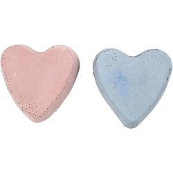 Silikoneform, hjerter, H: 3,5 cm, L: 7 cm, B: 6 cm, 100 ml, 1 stk.