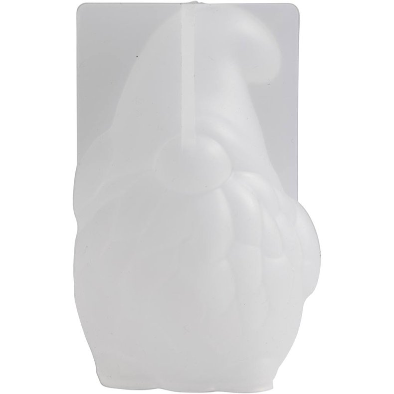 Silikoneform, Julemand, H: 10 cm, B: 6,5 cm, mat transparent, 1 stk./ 1 pk.