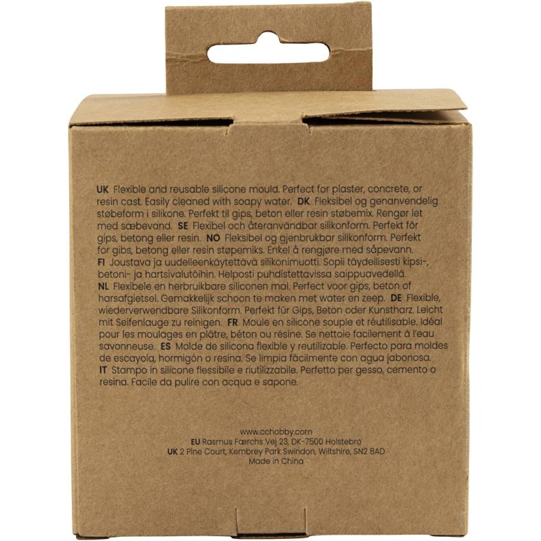Silikoneform, Engel, H: 9,5 cm, B: 7 cm, mat transparent, 1 stk./ 1 pk.