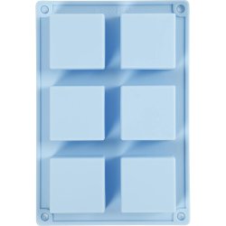 Silikoneform, H: 2,5 cm, L: 5 cm, B: 5 cm, 60 ml, 1 stk.