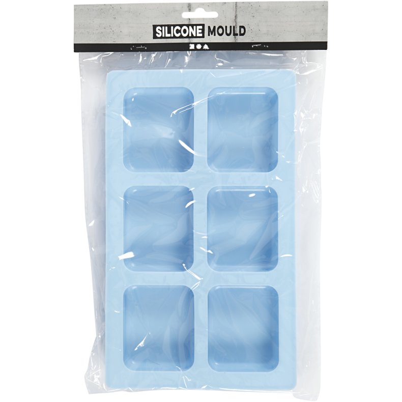 Silikoneform, H: 2,5 cm, L: 7 cm, B: 5,9 cm, 100 ml, 1 stk.