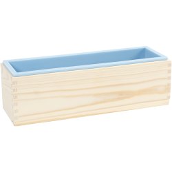 Silikoneform, H: 8 cm, L: 27,5 cm, B: 8,6 cm, 1500 ml, 1 stk.