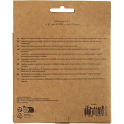 Silikoneform, Konkylie, H: 0,6 cm, L: 12 cm, B: 8-9 cm, 2 stk./ 1 pk.