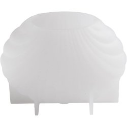 Silikoneform, Musling, H: 6 cm, L: 9 cm, B: 5 cm, 1 stk.