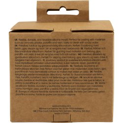 Silikoneform, Musling, H: 6 cm, L: 9 cm, B: 5 cm, 1 stk.