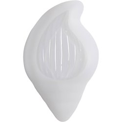 Silikoneform, Konkylie , H: 2 cm, L: 20 cm, B: 11 cm, 1 stk.