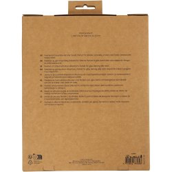 Silikoneform, Gingko blad, H: 1,5 cm, L: 18,5 cm, B: 14,8 cm, 1 stk.