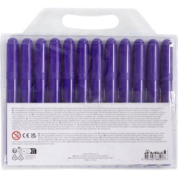 Colortime Tusch, streg 5 mm, lilla, 12 stk./ 1 pk.