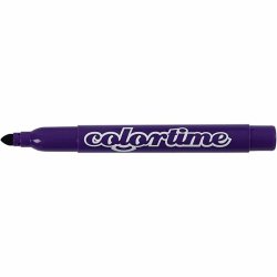 Colortime Tusch, streg 5 mm, lilla, 12 stk./ 1 pk.