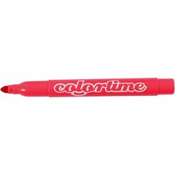 Colortime Tusch, streg 5 mm, pink, 12 stk./ 1 pk.
