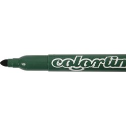 Colortime Tusch, streg 5 mm, standardfarver, 12x24 stk./ 1 pk.