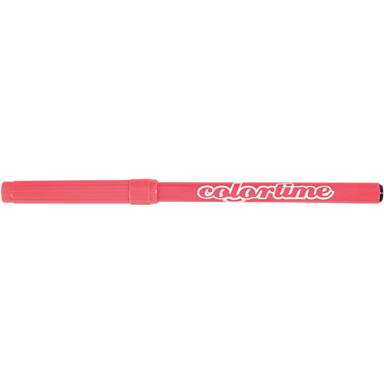 Colortime Tusch, streg 2 mm, pink, 18 stk./ 1 pk.
