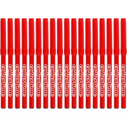 Colortime Tusch, streg 2 mm, r&oslash;d, 18 stk./ 1 pk.