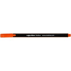 Colortime Fineliner Tusch, streg 0,6-0,7 mm, orange, 12 stk./ 1 pk.