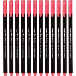 Colortime Fineliner Tusch, streg 0,6-0,7 mm, pink, 12 stk./ 1 pk.