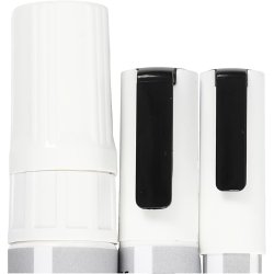 Kridttusch, streg 3+6+15 mm, hvid, 3 stk./ 1 pk.