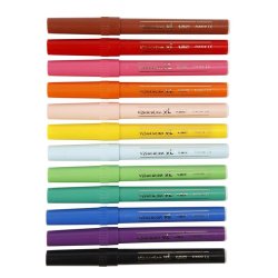 BIC Visa Color Tusch, streg 3 mm, ass. farver, 12 stk./ 1 pk.