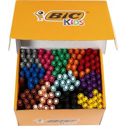 BIC Visa Color Tusch, streg 3 mm, ass. farver, 12x12 stk./ 1 pk.