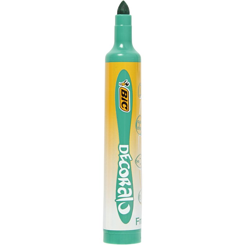 BIC Decoralo Jumbotusch, streg 4 mm, ass. farver, 30 stk./ 1 ds.