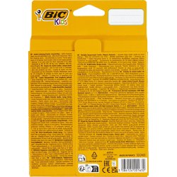 BIC Evolution Triangle Farveblyanter, L: 14 cm, mine 5 mm, ass. farver, 12 stk./ 1 pk.