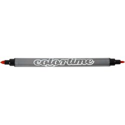 Colortime Dobbelttusch, streg 2,3+3,6 mm, standardfarver, 20 stk./ 1 pk.