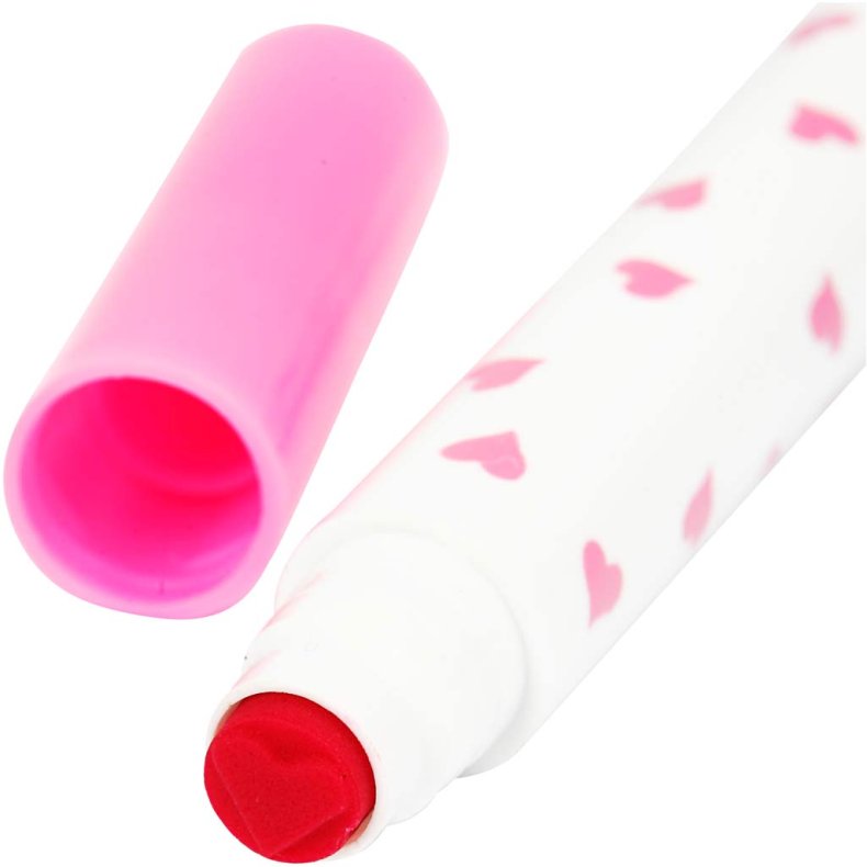 Stempeltusch, ass. farver, 8 stk./ 1 pk.