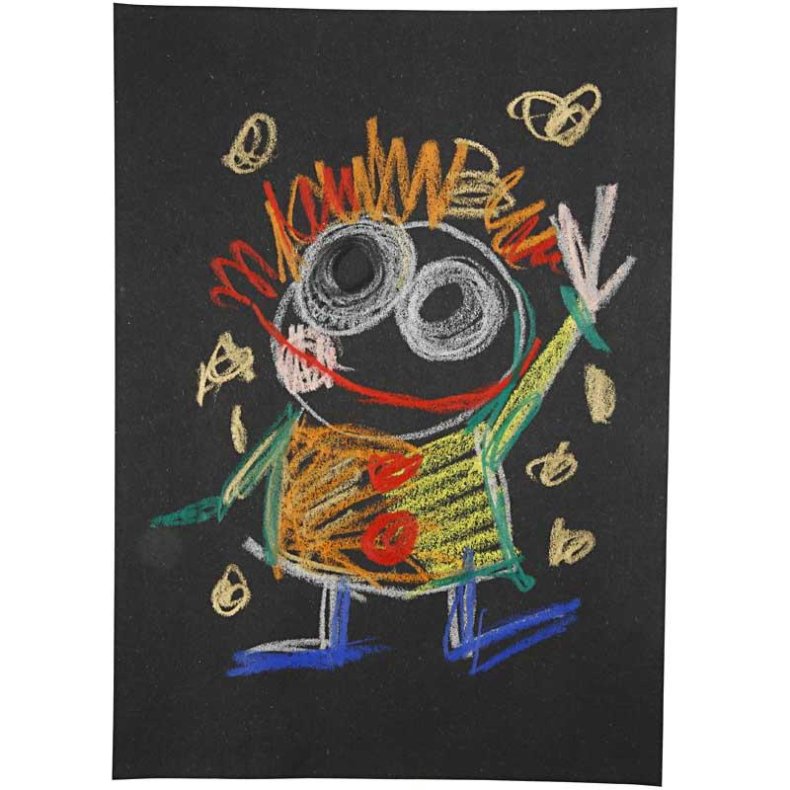 Woody 3-i-1, L: 11 cm, tykkelse 16 mm, mine 10 mm, ass. farver, 10 stk./ 1 pk.