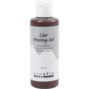 Linoleumsmaling, brun, 85 ml/ 1 fl.