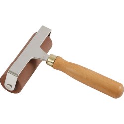 Gummivalse/linoleumsrulle, B: 9,80 cm, diam. 3 cm, 1 stk.