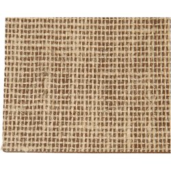 Linoleumsplade, str. 30x39 cm, tykkelse 2,5 mm, brun, 1 stk.