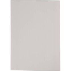 Stempelplade, A4, ark 21x29,7 cm, lys gr&aring;, 1 stk.