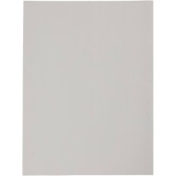Stempelplade, ark 15x20 cm, lys gr&aring;, 1 stk.