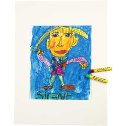 Gallery Akvarel, L: 9,3 cm, ass. farver, 24 stk./ 1 pk.