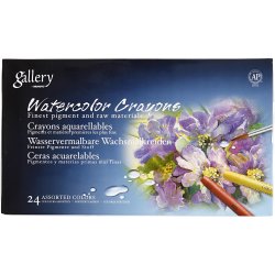 Gallery Akvarel, L: 9,3 cm, ass. farver, 24 stk./ 1 pk.