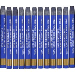 Gallery Akvarel, L: 9,3 cm, tykkelse 8 mm, ultramarine (339), 12 stk./ 1 pk.