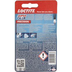 Loctite - Precision sekundlim, 5 g/ 1 fl.