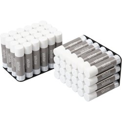 White Limstift , 10 g, 48 stk./ 1 pk.
