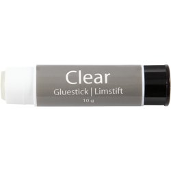 Clear Limstift, rund, 10 g, 2 stk./ 1 pk.