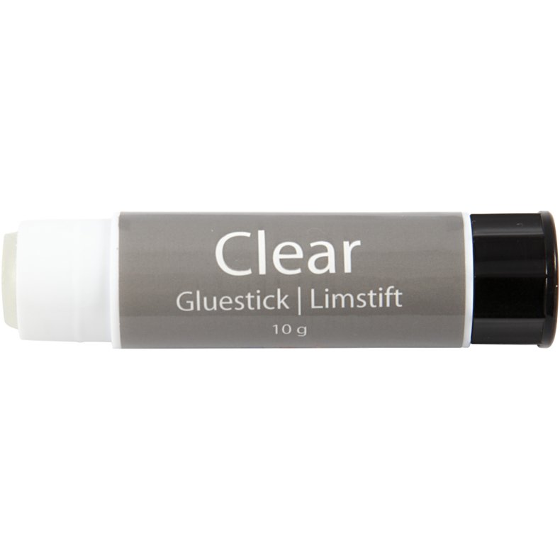 Clear Limstift, rund, 10 g, 2 stk./ 1 pk.