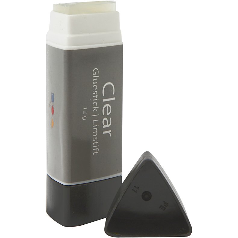 Clear Limstift, 12 g, 1 stk.