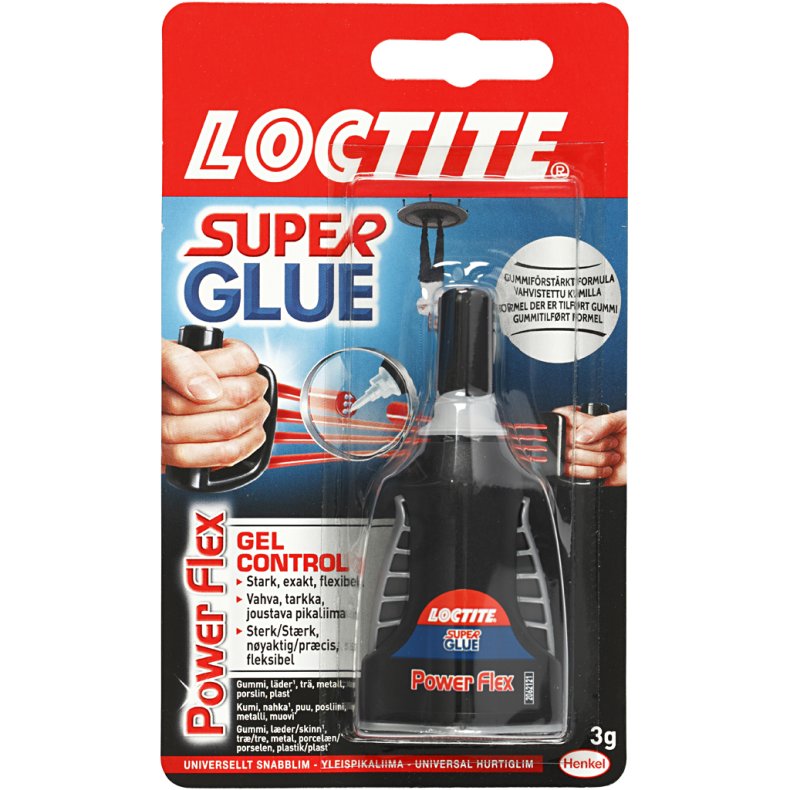 Loctite Power Flex sekundlim, 3 g/ 1 stk.
