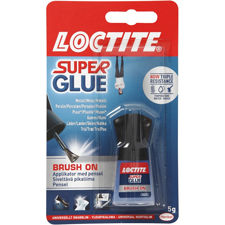 Loctite Super Brush-on Sekundlim, 5 g/ 1 stk.