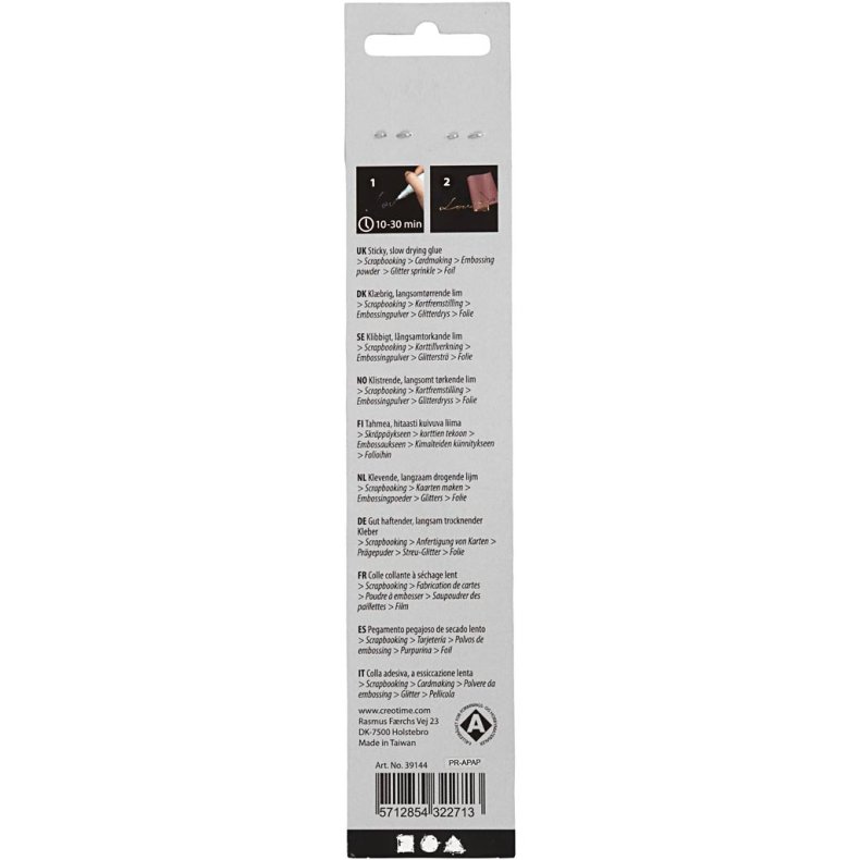 Limpen, streg 1 mm, 10 g, 1 stk.