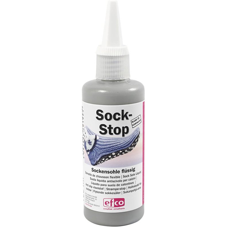 Sock-stop, gr&aring;, 100ml/ 1 fl.