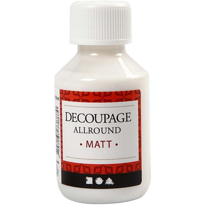 Decoupagelak, mat, 100ml/ 1 fl.