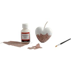 Decoupagelak, Til tr&aelig;, pap og plast, mat, 100 ml/ 1 fl.