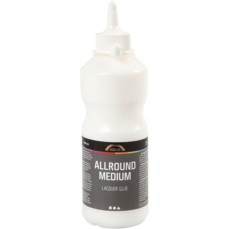 Allround medium limlak, 500ml/ 1 fl.