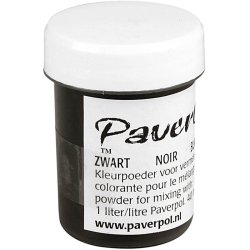 Paver Color, sort, 40 ml/ 1 ds.