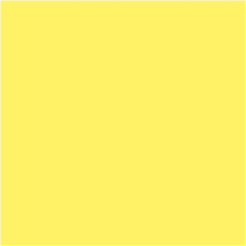 Creall Studio Akrylmaling, halvd&aelig;kkende, lemon yellow (05), 120 ml/ 1 fl.